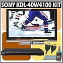 Sony Bravia W-Series KDL-40W4100 40-inch 1080P LCD <acronym title=