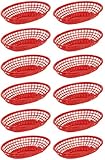 Dozen Red Fast Food Baskets