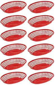 Amazon.com: Dozen Red Fast Food Baskets: