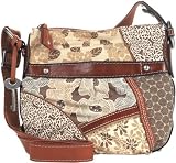 Fossil Handbag - Harlow Crossbody (Color: Multi Brown)