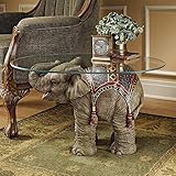 Design Toscano Jaipur Elephant Festival Coffee Table