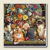 Boucats Cats Kittens Brandt Baldts Absorbastone Coasters Set/4