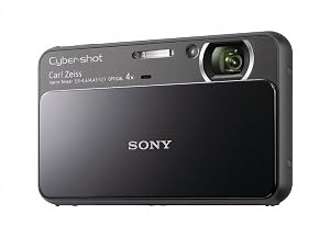 Sony Cyber-Shot DSC-T110 16.1 MP Digital Still Camera with Carl Zeiss Vario-Tessar 4x Optical Zoom Lens and 3.0-inch Touchscreen (Black)