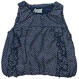 《H28年夏物》(日本製) Joues douces(ジュース デュース) リラックス天竺水玉ノースリーブトップス 95cm/NB NO.DP-62804