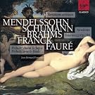 Mendelssohn/Schumann/Brahms/Franck/Faur�: Piano Works