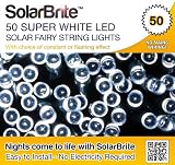 Garden & Outdoors Online Shop Ranking 4. Solar Brite Deluxe 50 LED Super Bright White Decorative Solar Fairy String Lights, choice of light effect. Ideal for Trees, Gardens, Festive Parties & More... Garden & Outdoors Online Shop Ranking 4. Solar Brite Deluxe 50 LED Super Bright White Decorative Solar Fairy String Lights, choice of light effect. Ideal for Trees, Gardens, Festive Parties & More...
