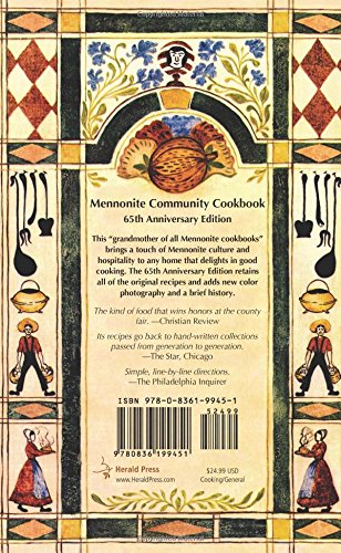 Mennonite Community Cookbook: Favorite Family Recipes