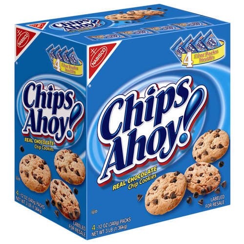 Nabisco Chips Ahoy! - 4 12 oz. packs by Nabisco