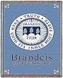 Brandeis Univ - 69 x 48 Blanket/Throw
