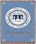 Brandeis Univ - 69 x 48 Blanket/Throw [Misc.]