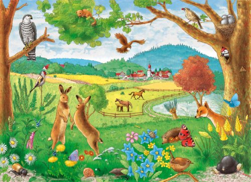 Spielspass Verlag 77391 - Feld und Flur (Unsere sch&ouml;ne Natur) 60 teile Preisvergleich