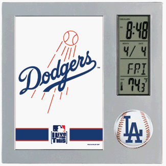 Wincraft Los Angeles Dodgers Desk Clock