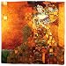 100% Luxurious Charmeuse Silk Gustav Klimt's "Adele Bloch-Bauer I" Hand Rolled Edges Square Scarf Shawl