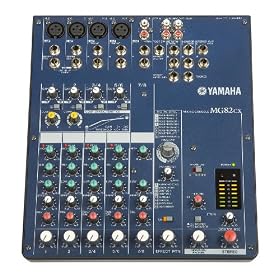 Yamaha MG82CX 8 Input Stereo Mixer with Digital Effects