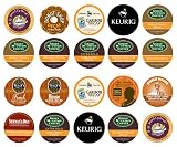 Crazy Cups Decaf Sampler, K-Cup Portion Pack for Keurig K-Cup Brewers (Pack of 20)