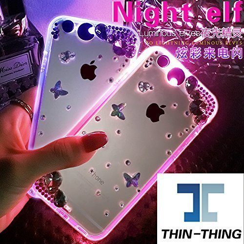 (lighting color can change) thin-thing® bling flower b…