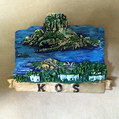 Greece Kos Island 3D Poly Resin Fridge Magnet