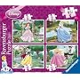 Ravensburger Disney Princess 4 in a box