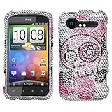 Rhinestones Protector Case for HTC DROID Incredible 2 ADR6350, Tear Full Di ....