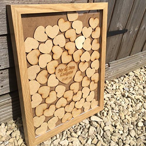Drop Box GuestBook, Guest Book, Wedding Guest Book