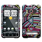Conceptual Chance Protector Case Snap On Hard Cover for HTC EVO 4G Sprint