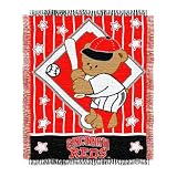 Cincinnati Reds 36x46 Woven Jacquard Baby Throw