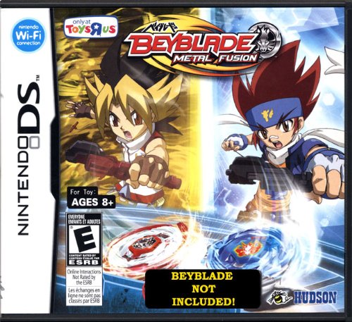 Beyblades Nintendo DS Video Game Beyblade Metal Fusion TRU Version Beyblade NOT included!