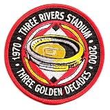 National Emblems Pittsburgh Pirates Logo Patch - Pittsburgh Pirates Three River Stadium