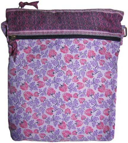 Hipster Cross-body by Derin (Pink Snapdragon)