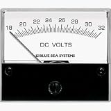 Blue Sea 8240 DC Analog Voltmeter - 2-3/4 Face, 18-32 Volts DC