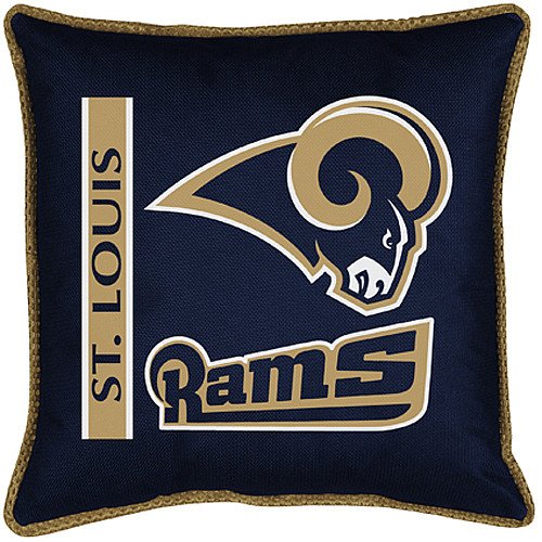 Sports Coverage NFL St Louis Rams Sideline Pillow