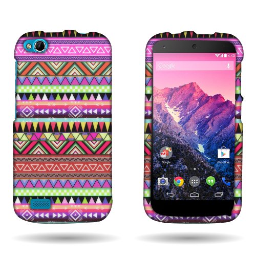 CoverON® Slim Hard Case for BLU Life Play with Cover Removal Tool - (Tribal)