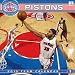 Detroit Pistons Team Wall Calendar