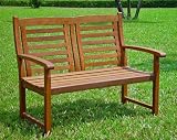 International Caravan Trinidad Outdoor 4 Patio Bench