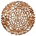 EXP Chinese Long Life Blessing Hand-Carved Camphor Wood Wall Art Sculpture
