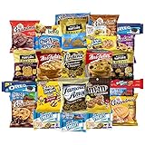 Sweet Cookies, Crackers & Snacks Variety Pack Bundle Includes Grandmas Cookies, Oreos, Chips Ahoy, Rice Krispies, Back To Nature & More Includes Recipes By Custom Varietea Bulk Sampler 30 Packs
