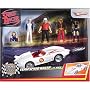 Speed Racer Victory Lane With Mach 5 Includes Battle Vehicle and Four Posable Figures.