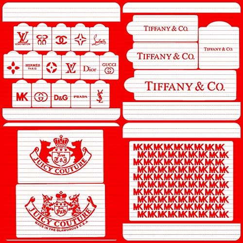 Lot Designer Stencils for Cakes and All Purposes 23 pcs