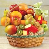Cheap Deals on Jumbo Cheese & Fruit Basket by Stew Leonards