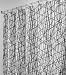 InterDesign Abstract Shower Curtain, Black/White