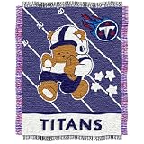 NFL Tennessee Titans 36-Inch-by-46-Inch Woven Jacquard Baby Throw