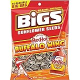 Bigs Frank's Hot Buffalo Wing Sunflower Seed, 5.35-Ounce (Pack of 12)