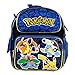 New Arrive 2015 Pokemon Pikachu Black & Blue 12 School Backpack