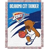 NBA Oklahoma City Thunder 36-Inch-by-46-Inch Woven Jacquard Baby Throw