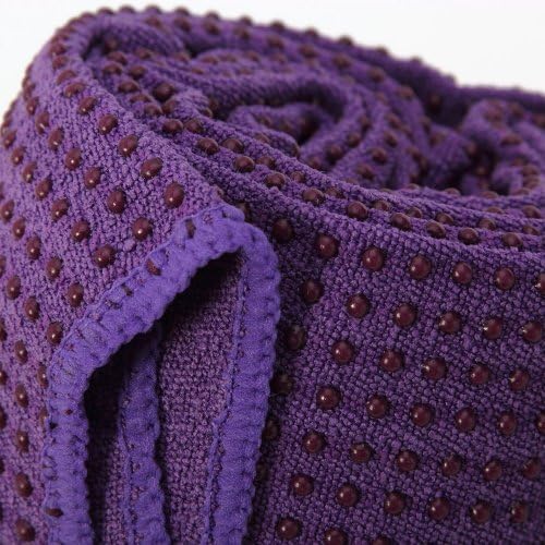 Kamay's Hot Deluxe Non Skid Yoga Towel 3 Color Yoga Mat (Purple)