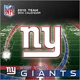 John F. Turner New York Giants 2010 Box Calendar - New York Giants One Size