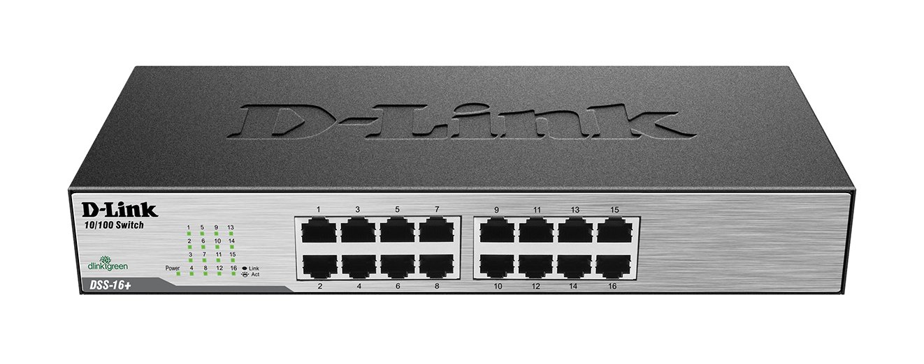 Amazon.com: D-Link 16 Port 10/100 Unmanaged Switch (DSS-16 ...