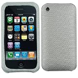 GTMax Premium Fabric Pouch Protector Case - Gray For AT&T Apple iPhone 3G, 3GS 3G-S Cell Phone