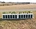 Wood Picket Brush Box Horse Jumps Set/2 10ft
