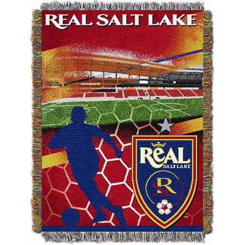 Real Salt Lake Mls Woven Tapestry Throw Blanket (48X60 Real Salt Lake Mls Woven Tapestry Throw Blanket (48X60
